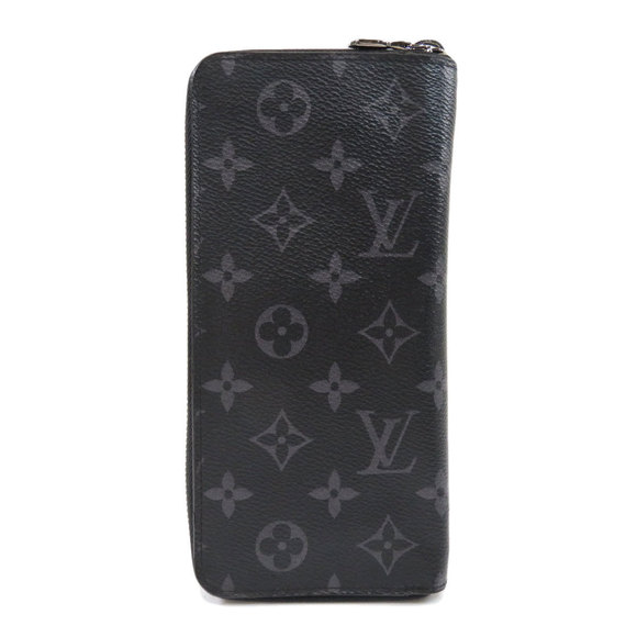 Louis Vuitton Zippy Wallet Vertical Monogram Eclipse Long Wallet - Picture 2 of 7